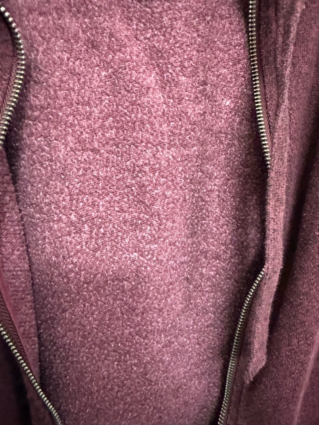 Roots Women's Burgundy Full-Zip Hoodie - Size S - photo 4
