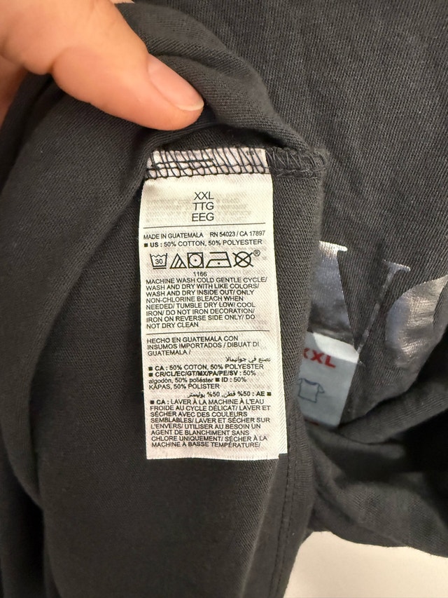 Old Navy Women's Charcoal 'Believe' Graphic Tee XXL - photo 5