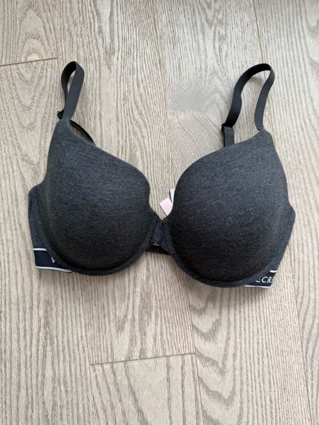 Victoria's Secret Charcoal Padded Bra 32DDD