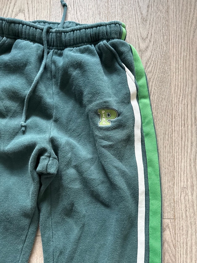 PINK VS Women's Dark Green Sweatpants Size S