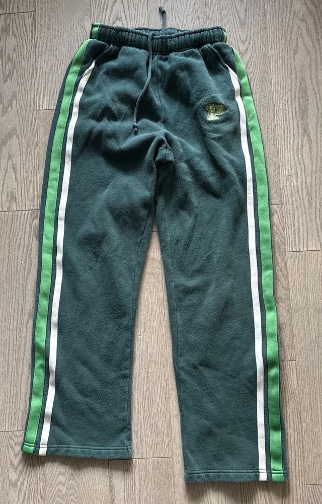 PINK VS Women's Dark Green Sweatpants Size S - photo 2