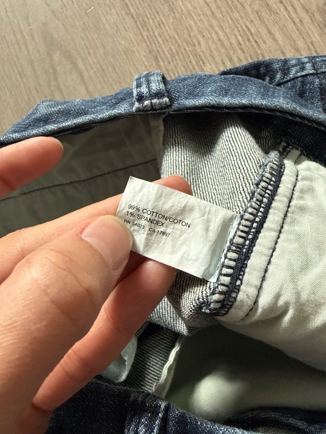 GAP Dark Blue Denim Mini Skirt Size 10 - photo 3