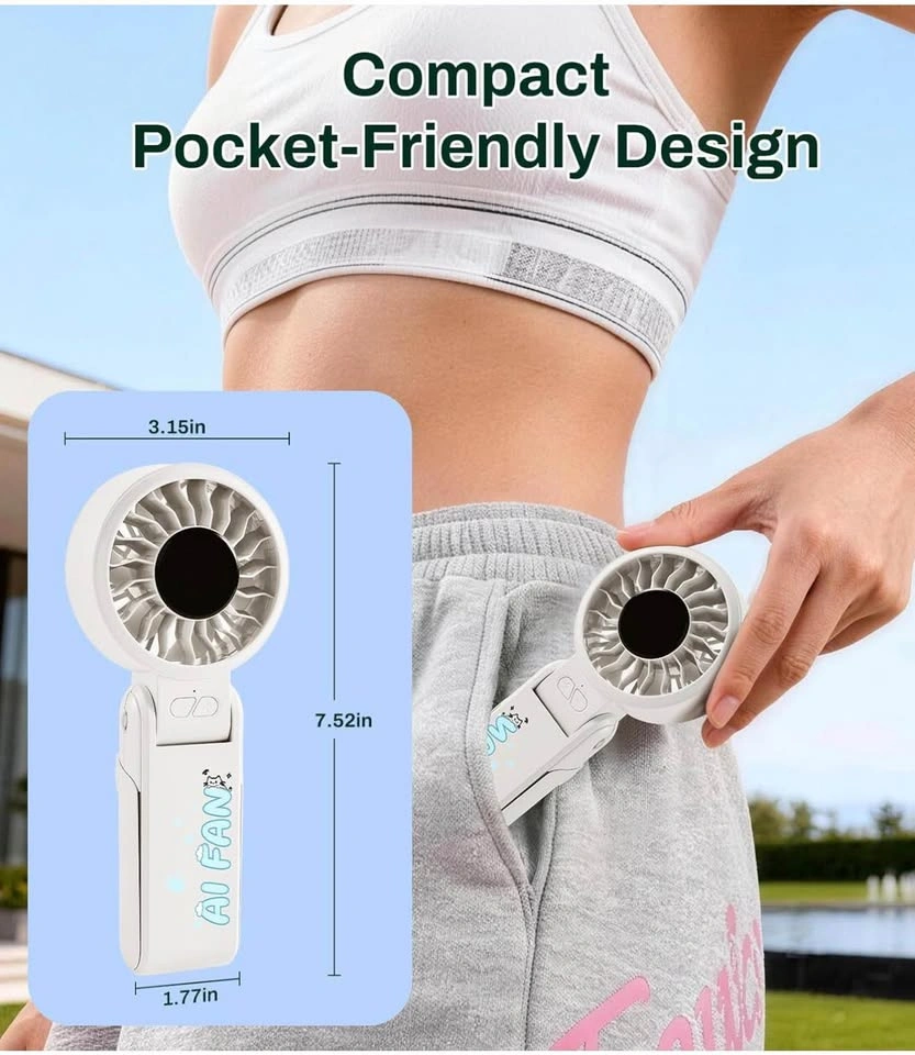 3-in-1 Handheld Fan Rechargeable - photo 5