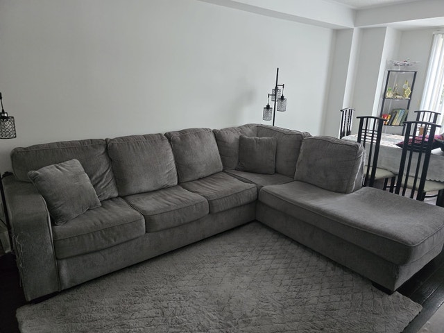 L shape sofa with bed