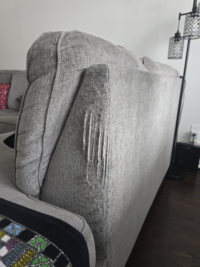 L shape sofa with bed - photo 4