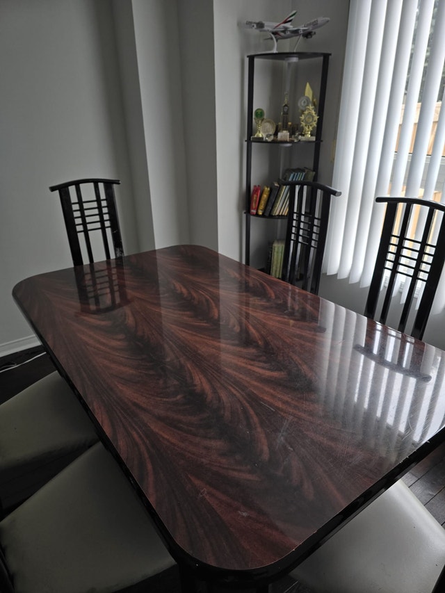 Dining Table with Hutch
