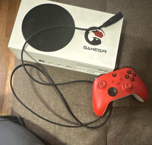 Xbox Series S Console White w/ Red Controller