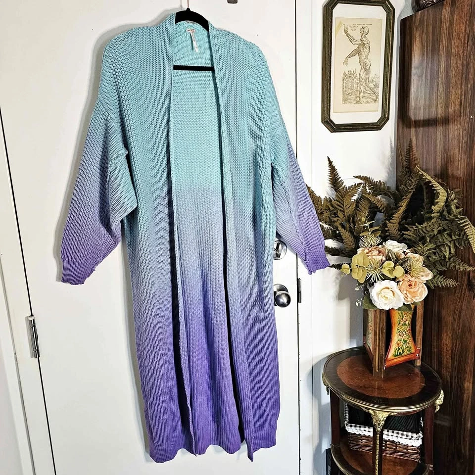 Free People Ombré Duster Cardigan