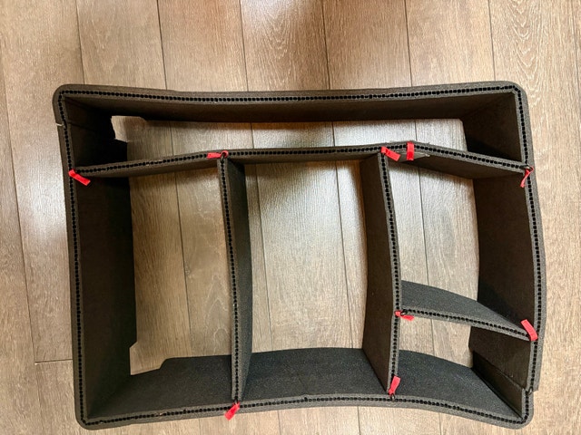 Pelican 1560 TrekPack Divider Kit w/ Extra Foam