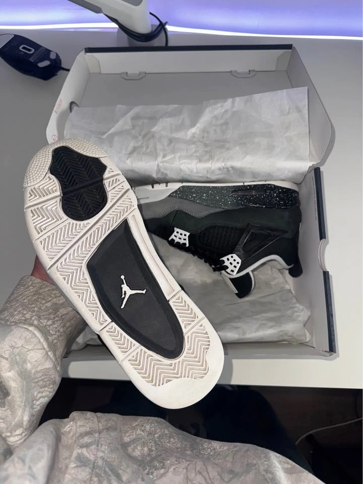 Jordan 4 fears size 8.5 - photo 3