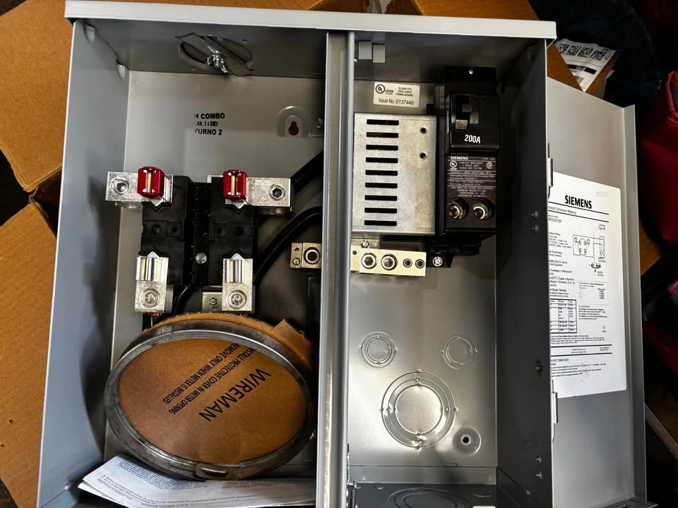 Siemens MM0202B1200 200-Amp Meter Main Combination NEW - photo 2