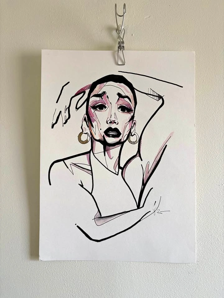 Portrait of Androgynous Glamour 5