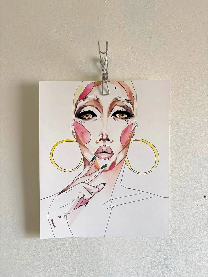 Portrait of Androgynous Glamour 2