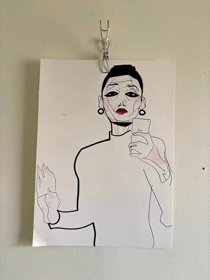 Portrait of Androgynous Glamour 7