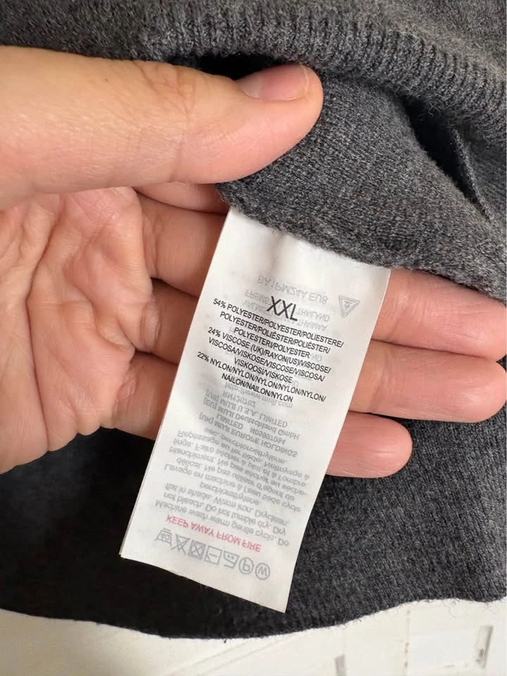 MUJI grey knit vest XXL - photo 2
