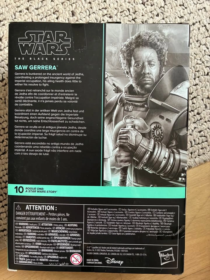 Star Wars The Black Series Saw Gerrera - photo 2