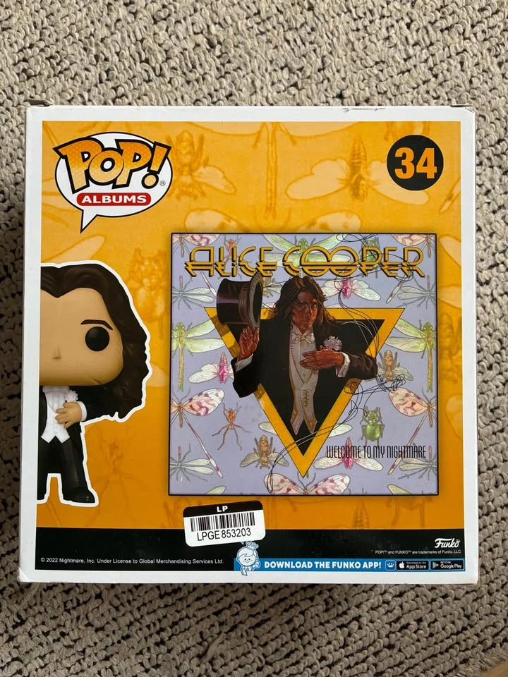 Funko Pop! Albums: Alice Cooper - Welcome to My Nightmare (#34) - photo 2