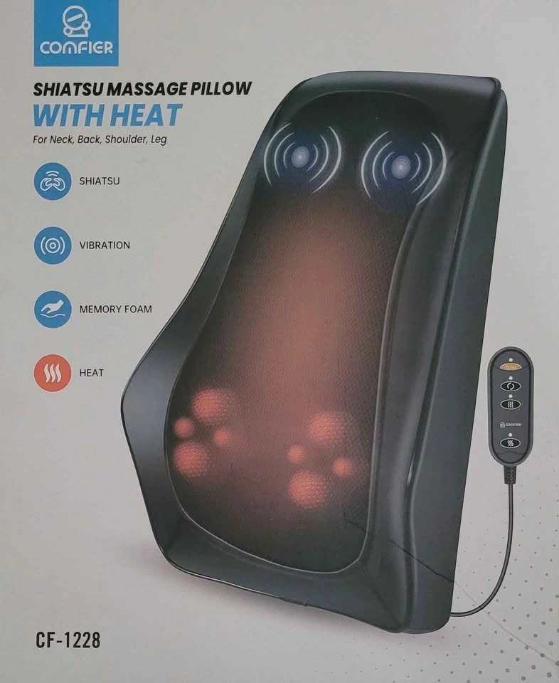 Comfier Shiatsu Massage Pillow with Heat - photo 2