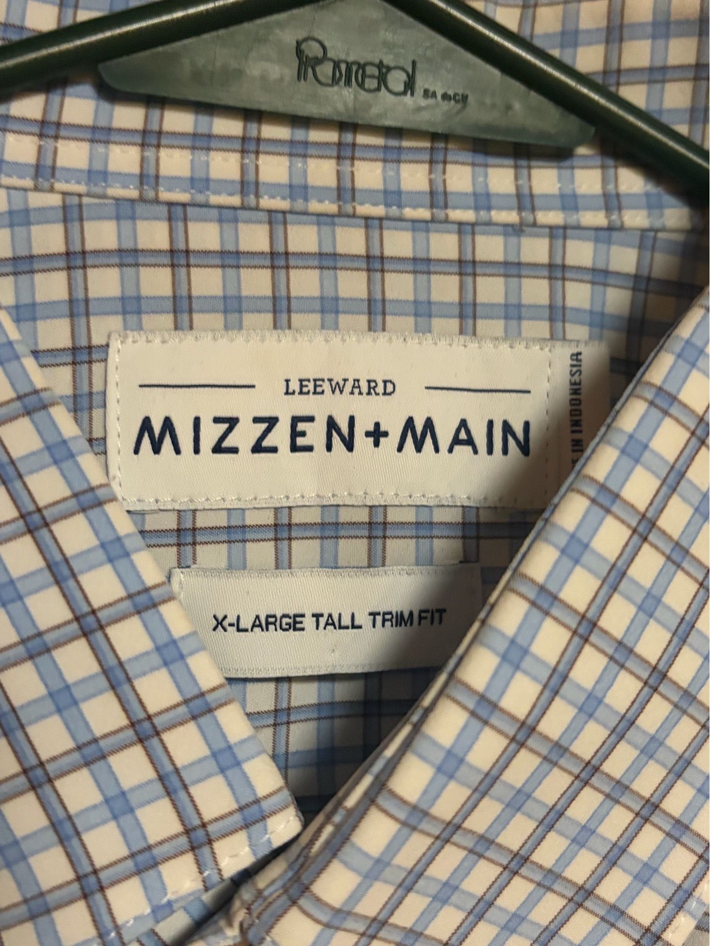 Mizzen+Main Leeward Dress Shirt - XL Tall (Trim Fit) - Like New - photo 2