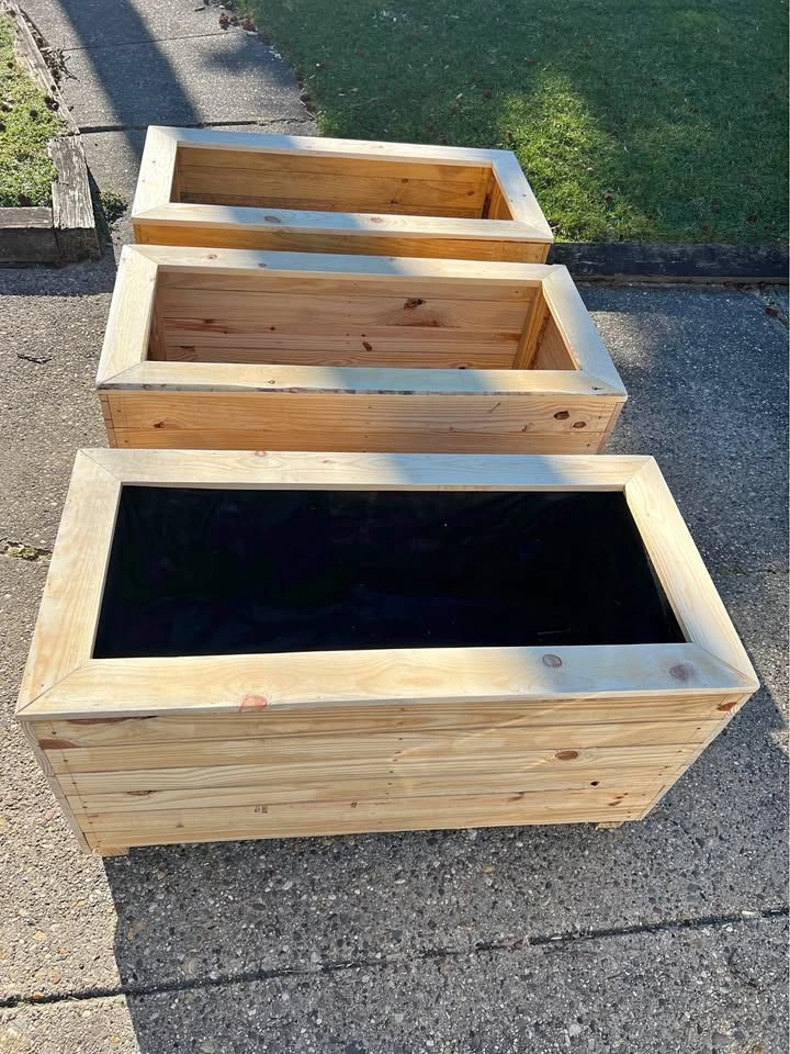 Handmade Large Vegetable Raised Garden Bed