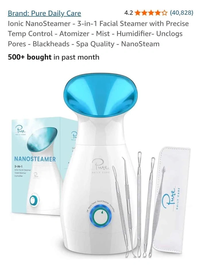 Pure daily care Nanosteamer 3 in 1 - photo 2