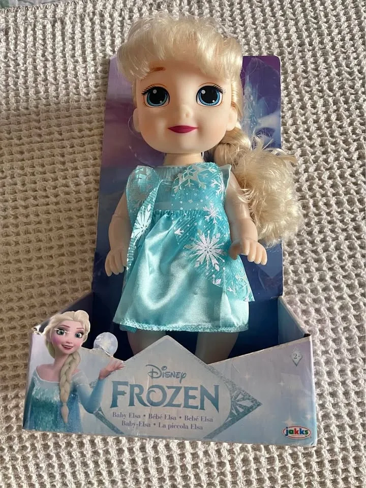 Disney Frozen Baby Elsa Doll Jakks