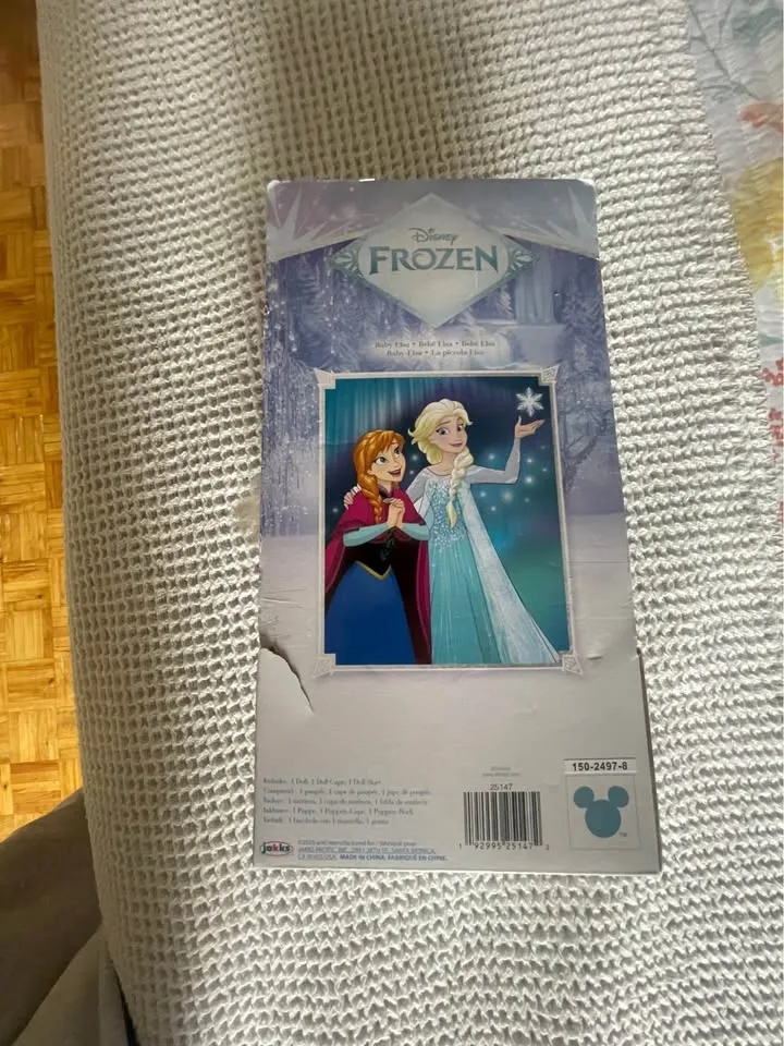 Disney Frozen Baby Elsa Doll Jakks - photo 2