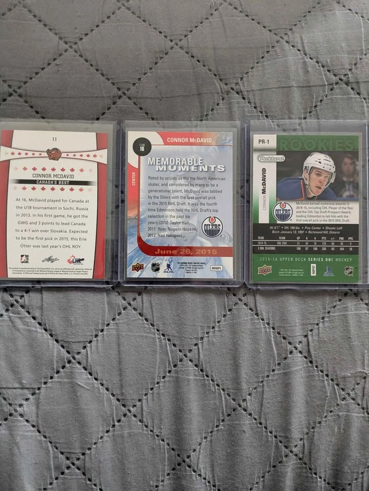 Hockey Cards - McDavid - photo 2