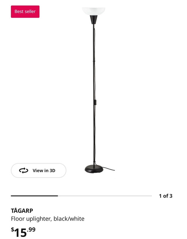 Ikea TÅGARP Floor Lamp