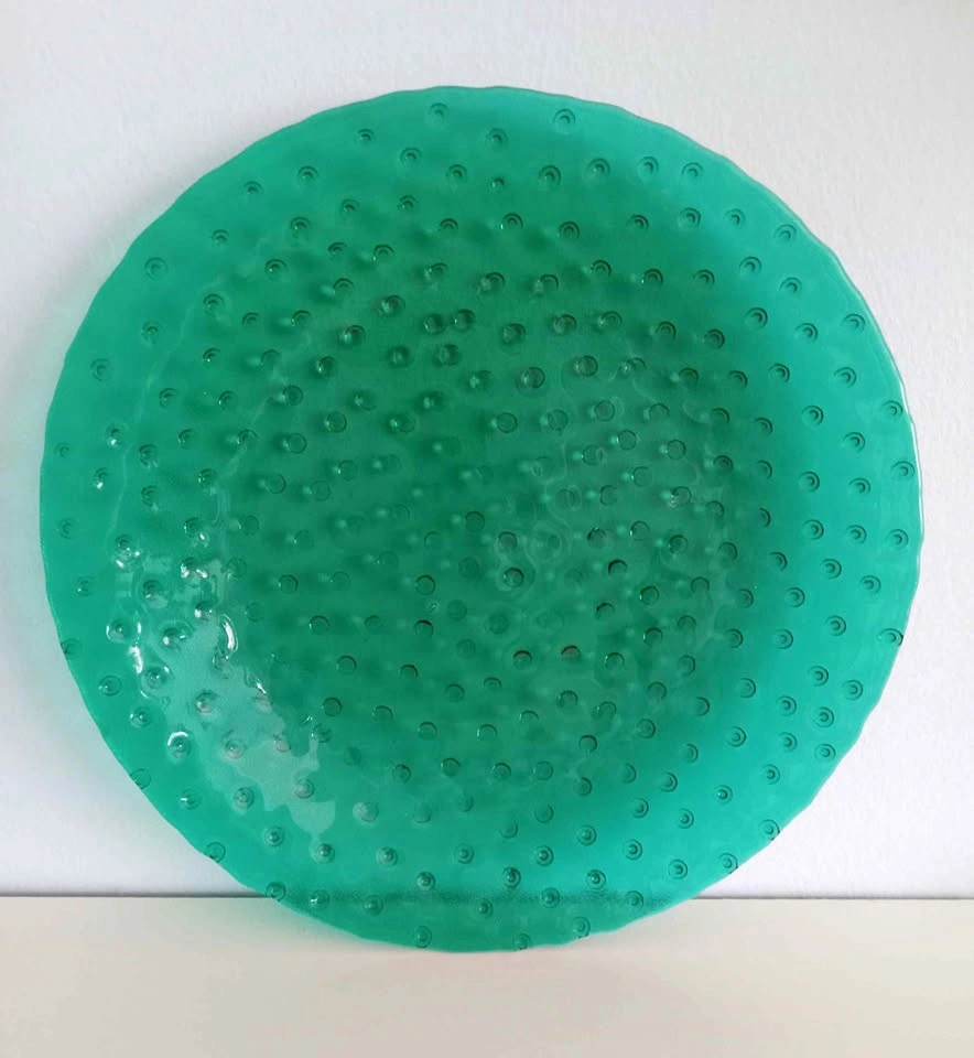 "Polka Dot" Glass Platter