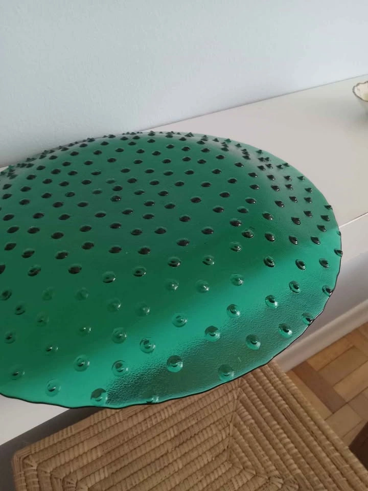 "Polka Dot" Glass Platter - photo 3