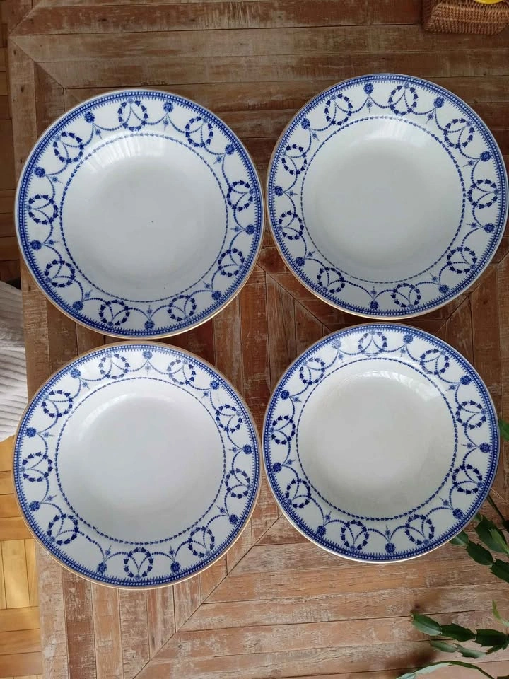 English Pottery Soup Bowls - photo 3
