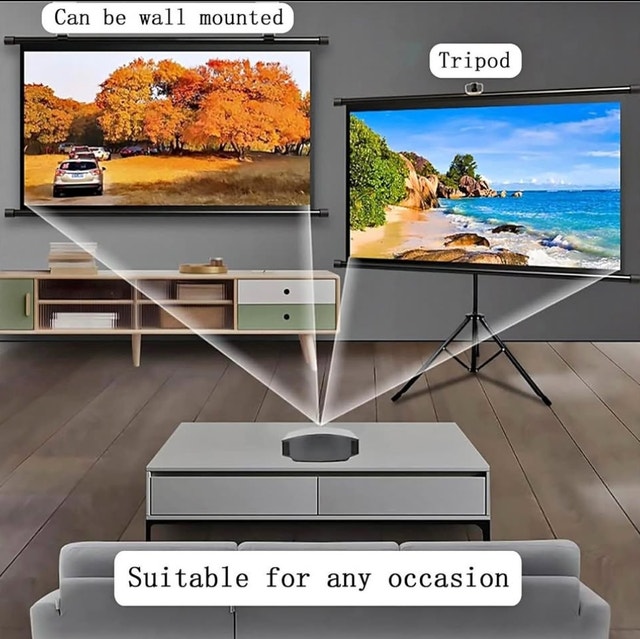 Projector Screen with Tripod