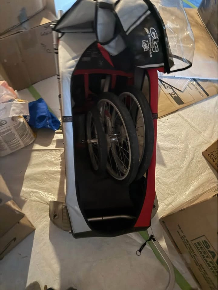 Bike trailer for kids - photo 2