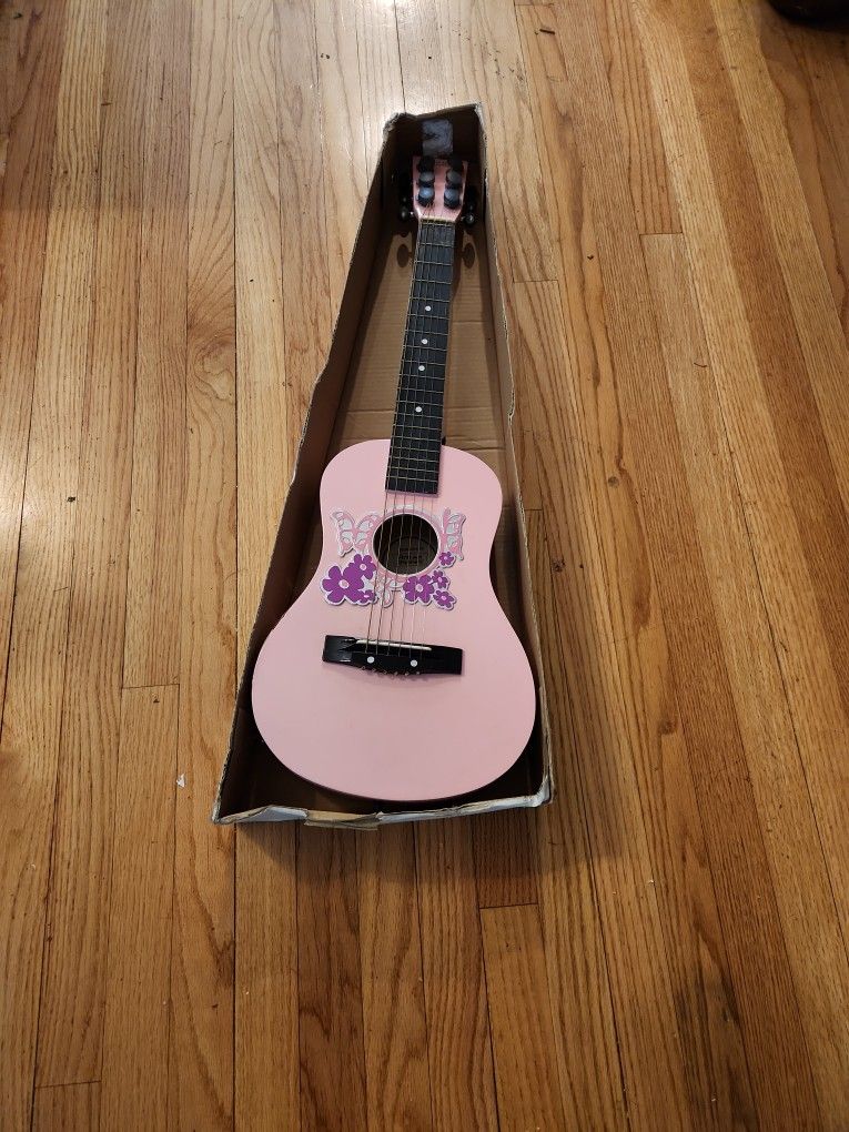 First Act Pink Guitar