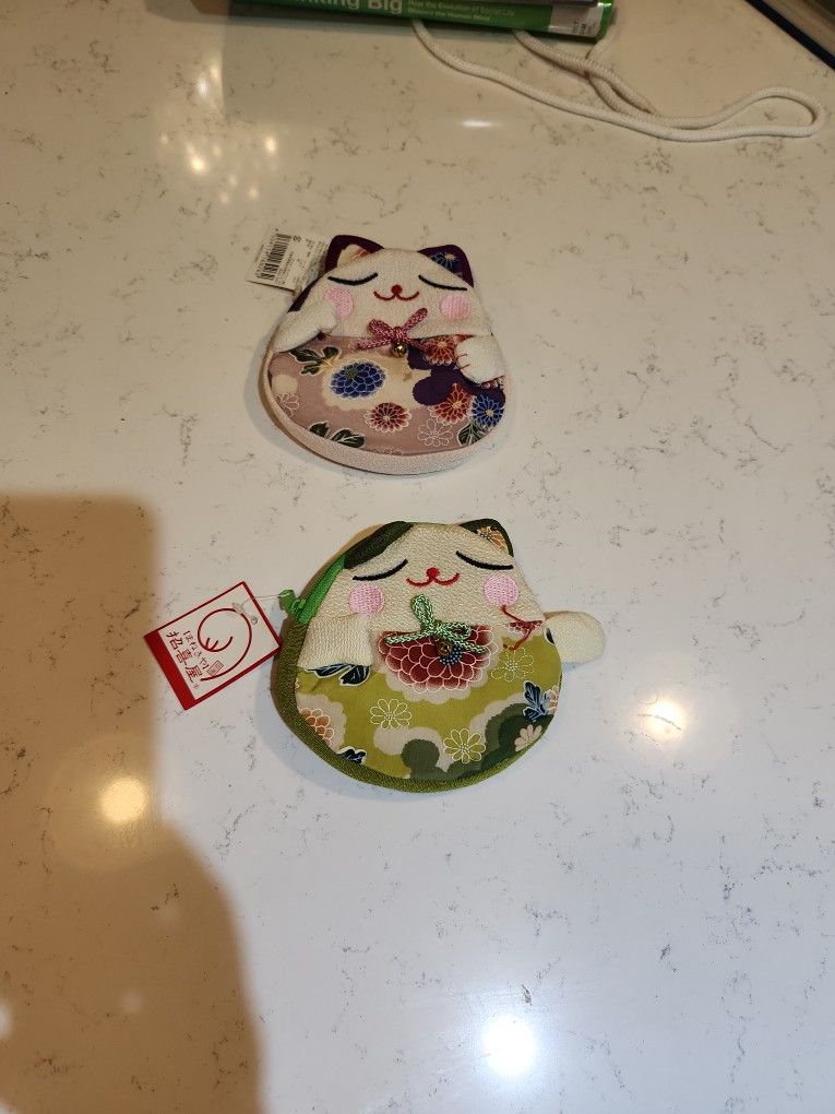 2 Japanese Coin Purses