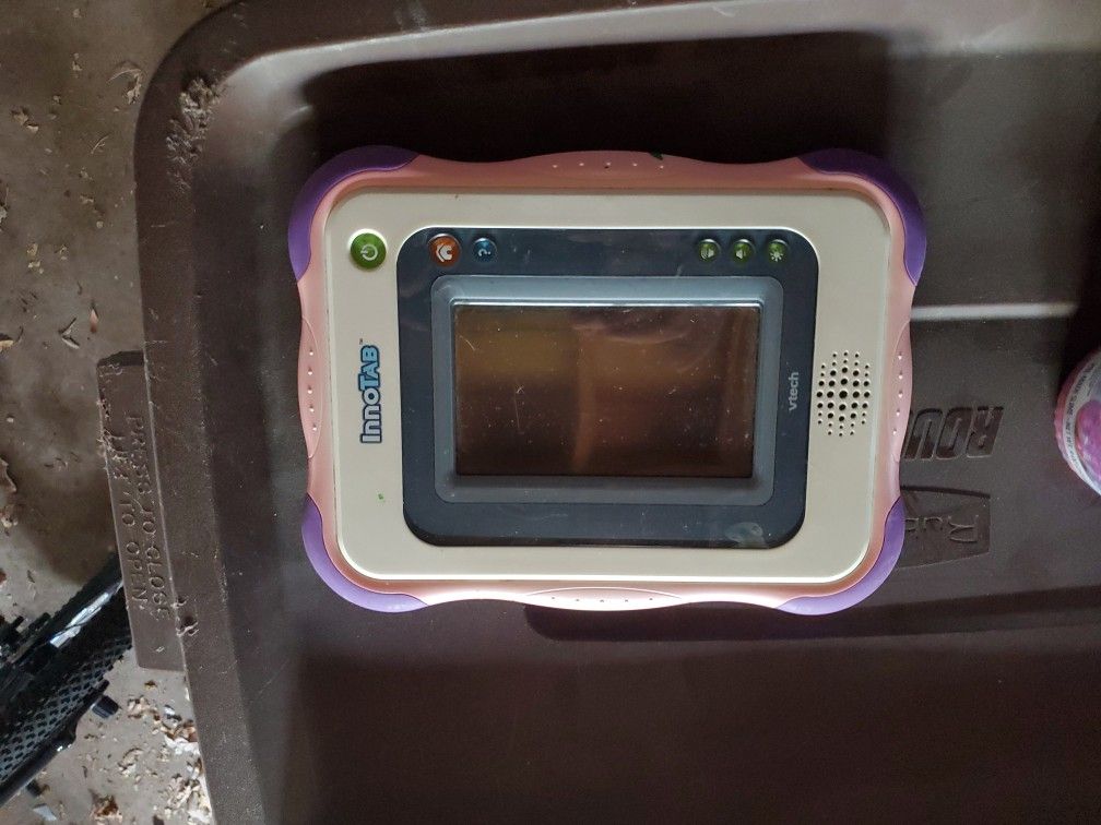 Innotab With 9 Games And Carrying Case