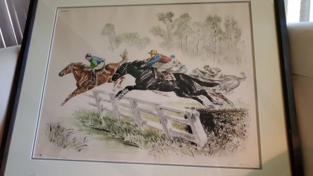 Saut au Brook etching by Louis Claude