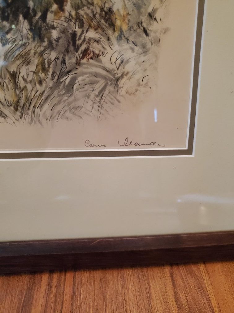 Saut au Brook etching by Louis Claude - photo 2