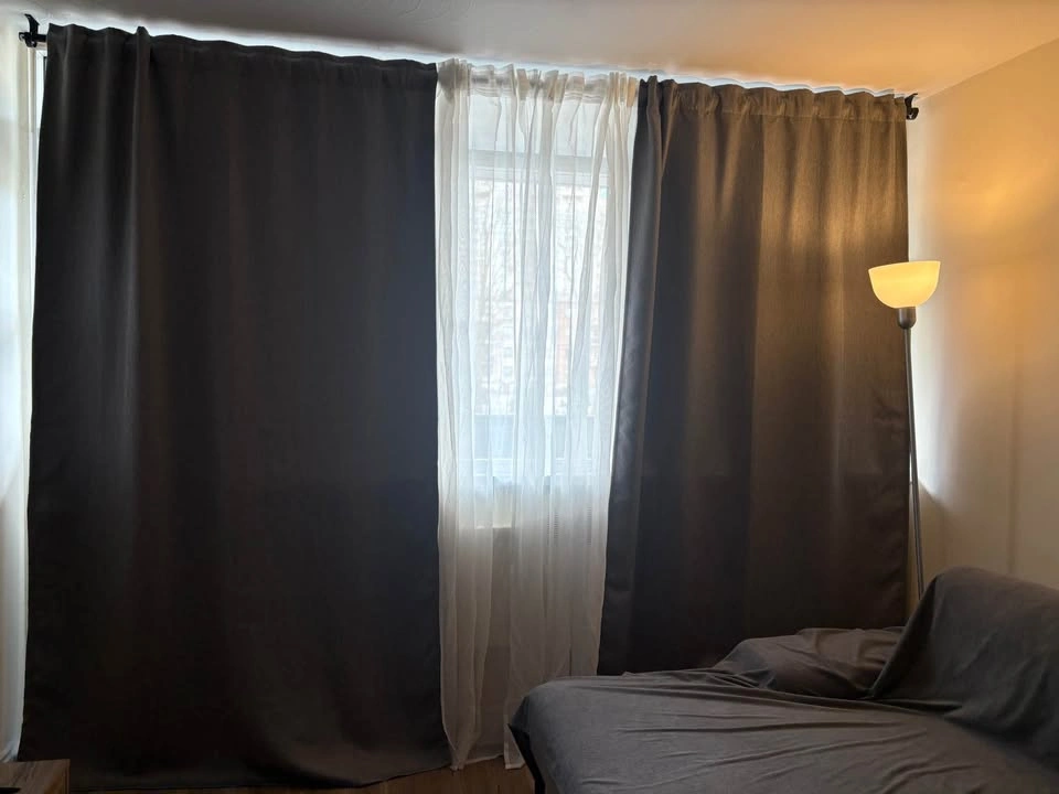 Ikea Blackout and sheer curtains - photo 2