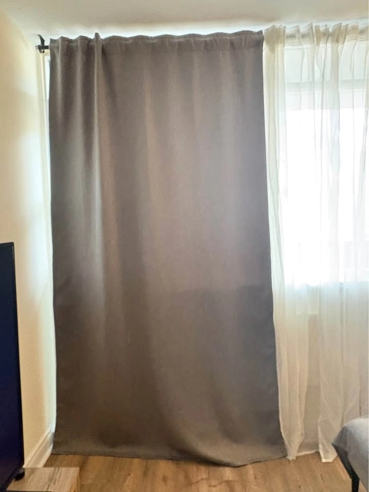 Ikea Blackout and sheer curtains - photo 3