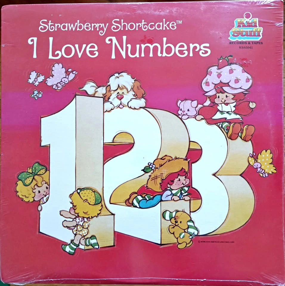 Strawberry Shortcake - I Love Numbers LP - 1983 - SEALED!