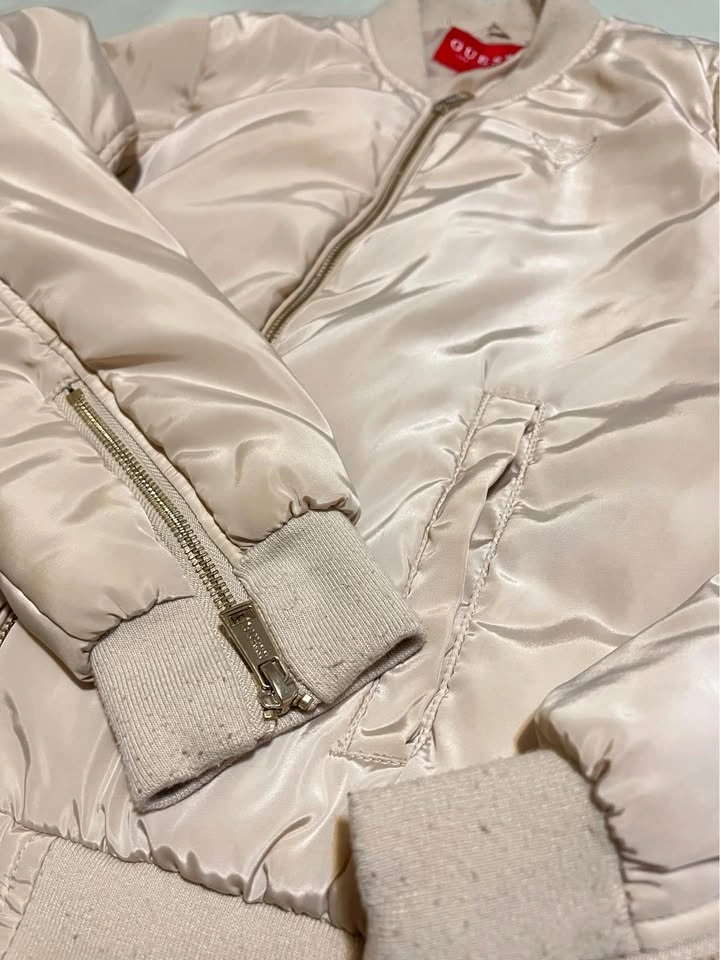 GUESS Puffer Jacket – Size M – Color Cream - Excellent condition - photo 2
