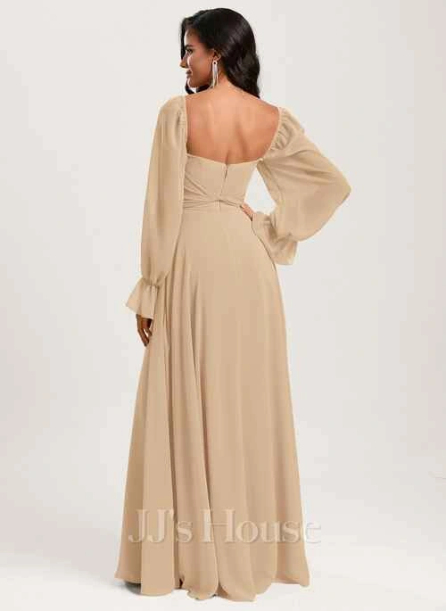 JJ's House Champagne Bridesmaid Dress (Size 6) - photo 2
