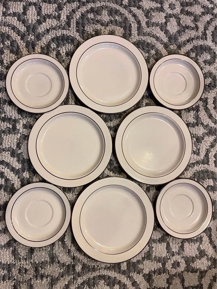 Carta Japan 8 Plate Set (4 Salad & 4 Saucers) - photo 2