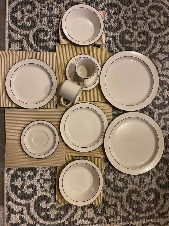 2 Carta Japan Stonewear 5 piece dinner sets - photo 3
