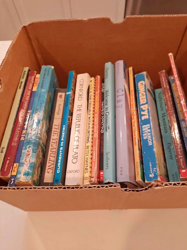 Various child's books box full thumbnail