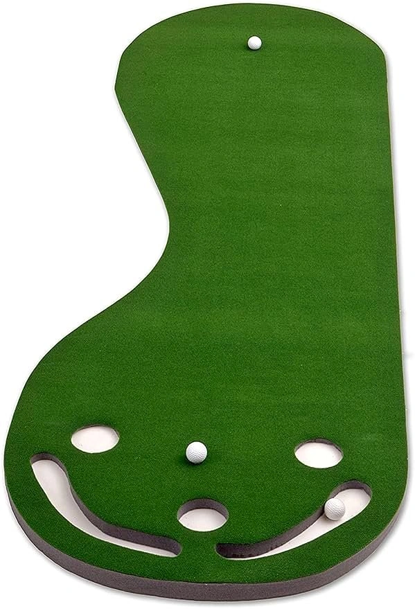 PUTT-A-BOUT Par Three Golf Putting Green (3' x 9')
