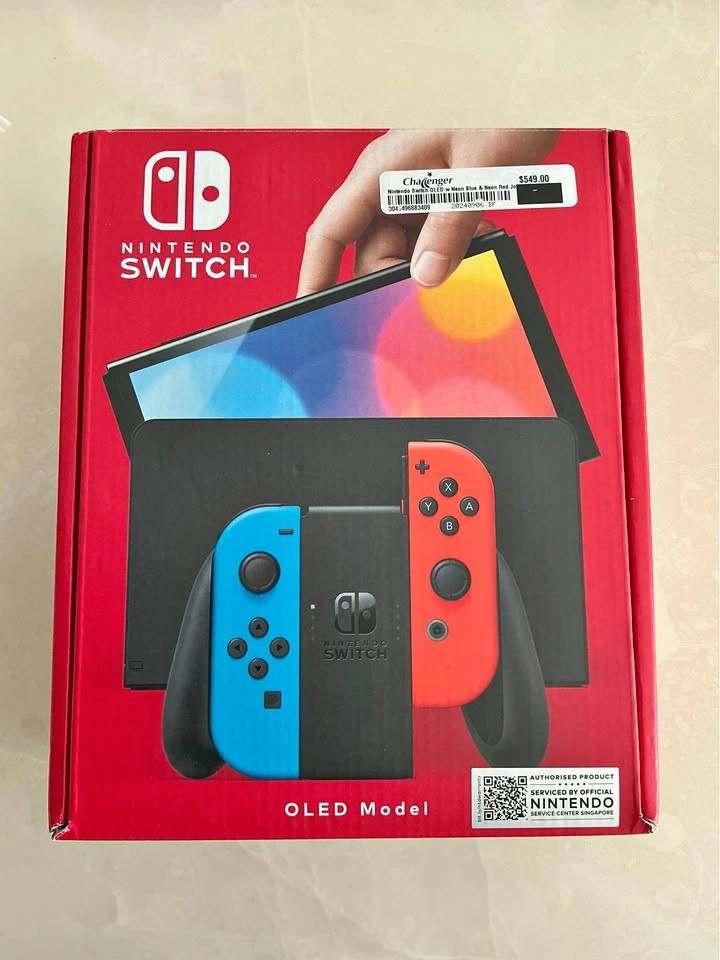 Nintendo Switch OLED Model – Opened Only to Test
