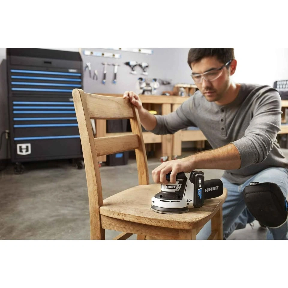 HART 20V Random Orbit Sander Kit w/ Dust Bag - photo 3